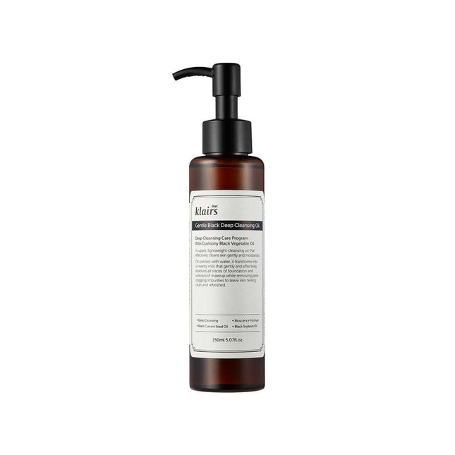 Klairs | Gentle Black Deep Cleansing Oil - 150 ml