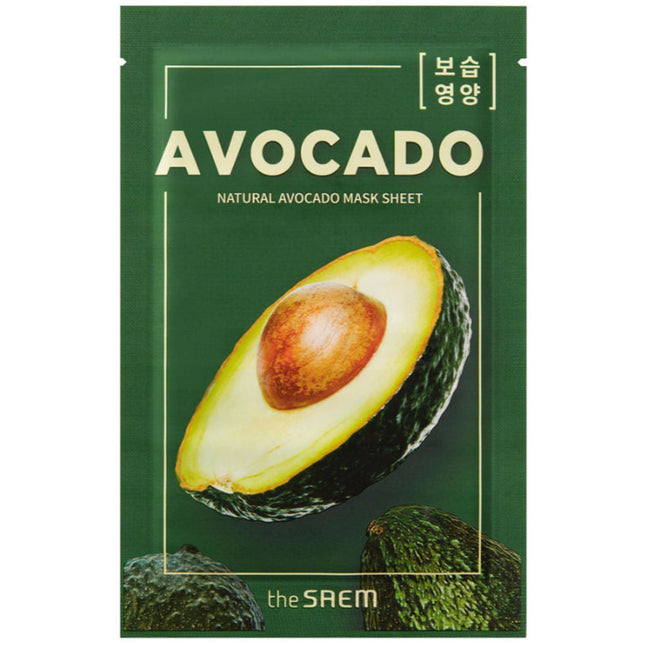 the SAEM | Natural Avocado Mask Sheet - 21 ml
