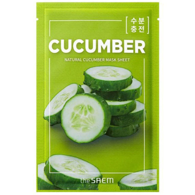 the SAEM | Natural Cucumber Mask Sheet - 21 ml