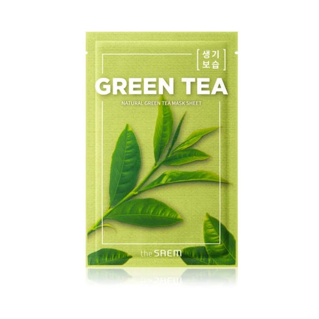 THE SAEM | Natural Green Tea Mask Sheet - 1 Sheet