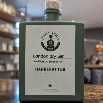 London dry Gin destilliert mit Himbeeren 200ml (45% vol)