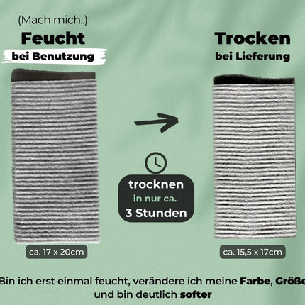 8x Elegance Putzlappen bunt - Reinigungstücher waschbar & nachhaltig