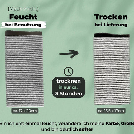 Geschenkset schwedische Spüllappen Wein Rot (2x)