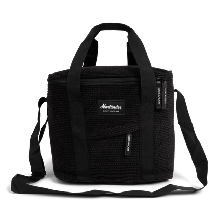 Kühltasche » Gefriertasche » isolierte Picknick Tasche in Cord Optik » Isoliertasche » Kleine Kühlbox mit Henkel und Schultergurt