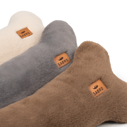 Kissen KUSCHELKNOCHEN Kuschelfell (vegan)