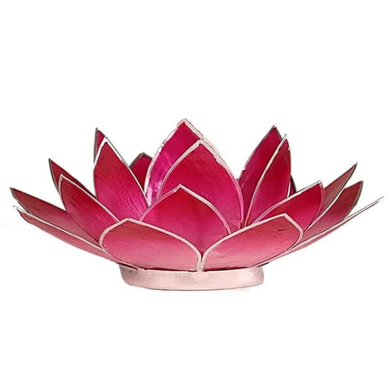 Lotus Teelicht Capiz - aus natürlicher Capiz Muschel