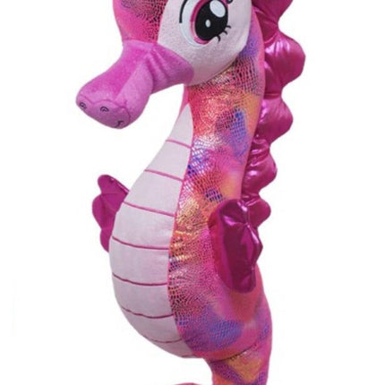 Seepferdchen Glitzer Kuscheltier - Plüschtier süßes Stofftier