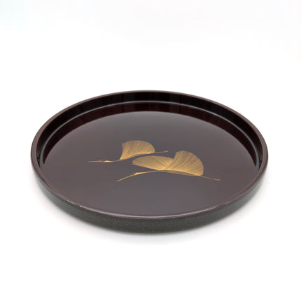 Urushii Lack Tablett Kraniche