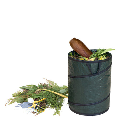 Aurexis Laubsack aus PE, grün, 110gr. 56x71cm, 180l (popup)