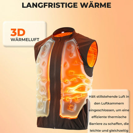 Leichtes Thermo-Fahrradweste mit 3D-Air-Layer-Isolierung – MJ013
