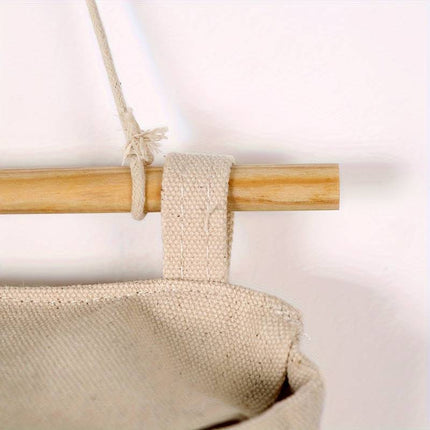 Leinen Hängetasche Beutel bedruckt, Aufbewahrungstasche für Camper