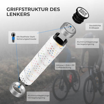 Lenkergriffe 22 mm Doppelverschluss