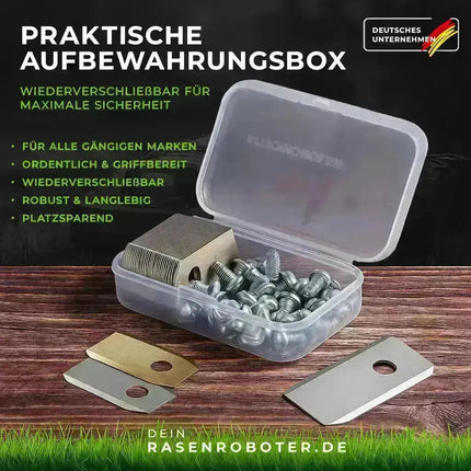 Gardena R50Li Ersatzklingen – Edelstahl (30 Stück)