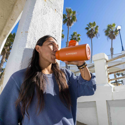 LifeStraw Go Steel 1-Liter (kyoto orange)