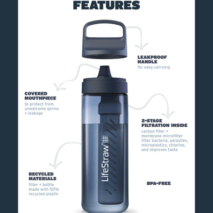 LifeStraw Go 650ml (merlot me away)