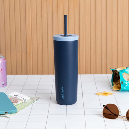 LifeStraw Go Steel Tumbler 500ml (thistle purple)