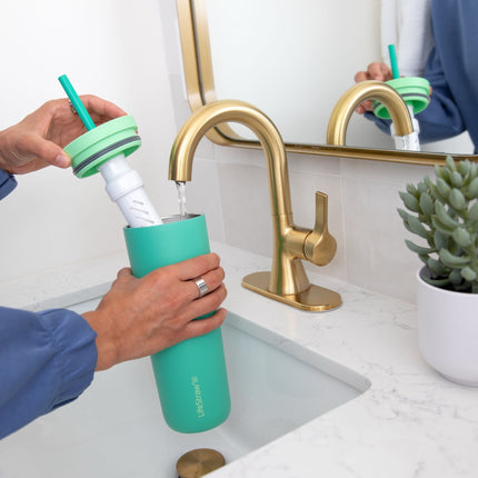 LifeStraw Go Steel Tumbler 500ml (icelandic blue)