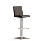 Braun / Leder / Eckig