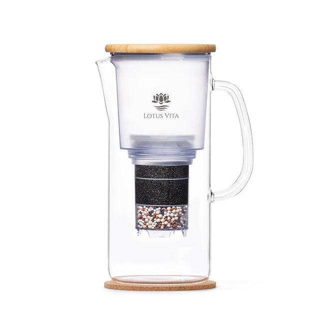 Lotus Vita - Glas-Filterkanne - ENYA - 1,4L