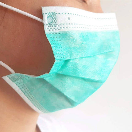 3-Lagige Mundschutz-Nasenmaske - Pack à 50 Stück