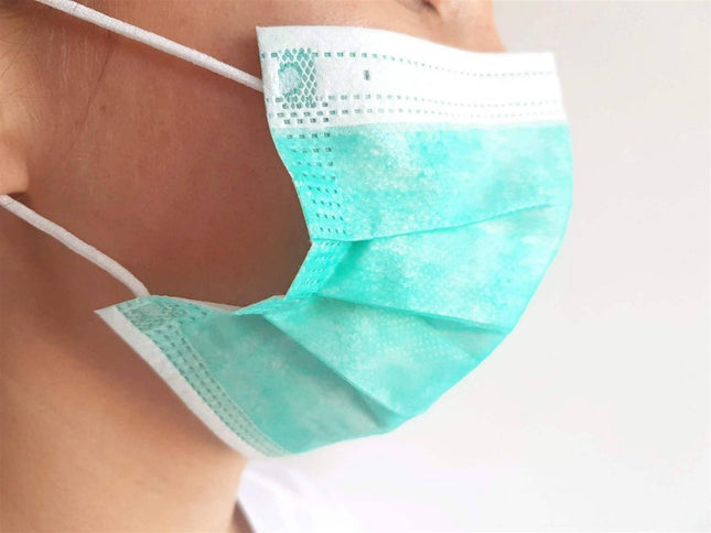 3-Lagige Mundschutz-Nasenmaske - Pack à 50 Stück