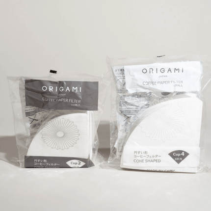 Origami Papierfilter (konisch)