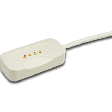 USB 2.0 Kabel 100 cm Ladekabel für OnePlus Watch 2 Smartwatch in Weiß