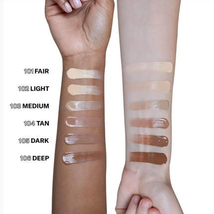 MOISTURIZING AND PROTECTIVE TINTED CREAM WITH SPF 20 DEW SHIELD
