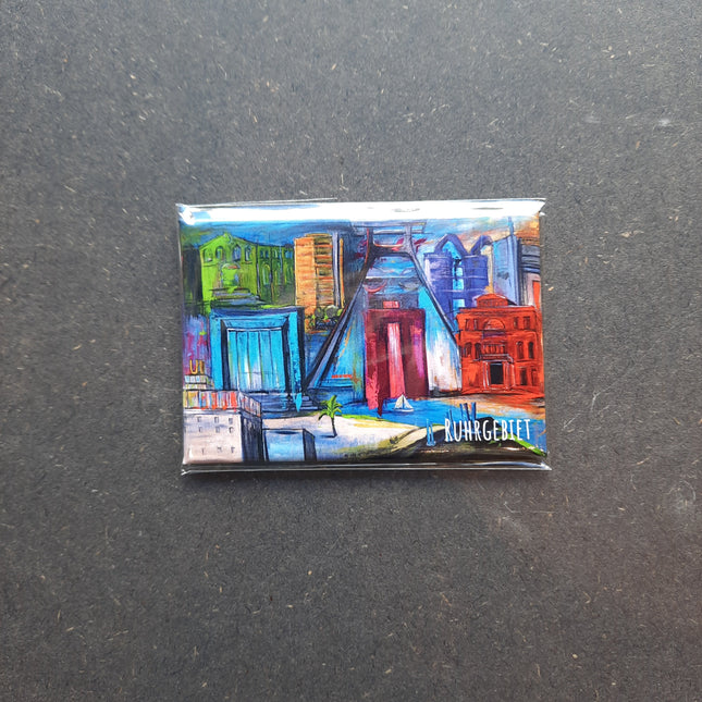 Magnet Pott in Farbe