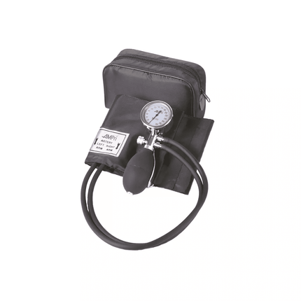Med Comfort Oberarm Aneroid Blutdruckmessgerät mit 2-Schlauch-System | Packung (1 Stück)