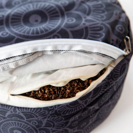 Meditationskissen Mandala rund 33 cm | Sitzhöhe 15 cm