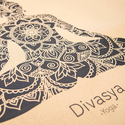 Meditationsmatte aus Kork & Naturkautschuk