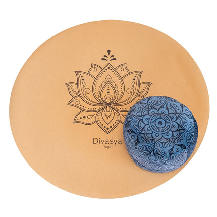 Meditationsmatte aus Kork & Naturkautschuk