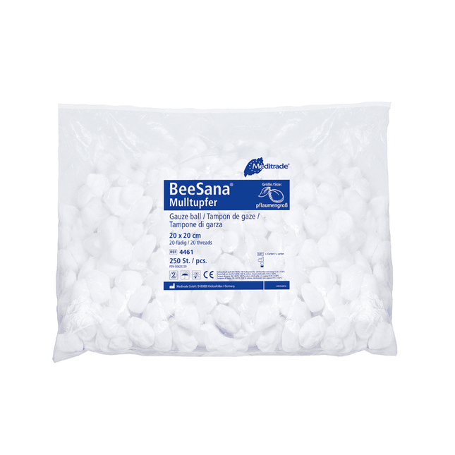 Meditrade BeeSana® Mulltupfer, unsteril