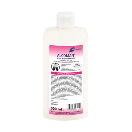 Meditrade Alcoman® Händedesinfektionsmittel - 500 ml | Flasche (500 ml)