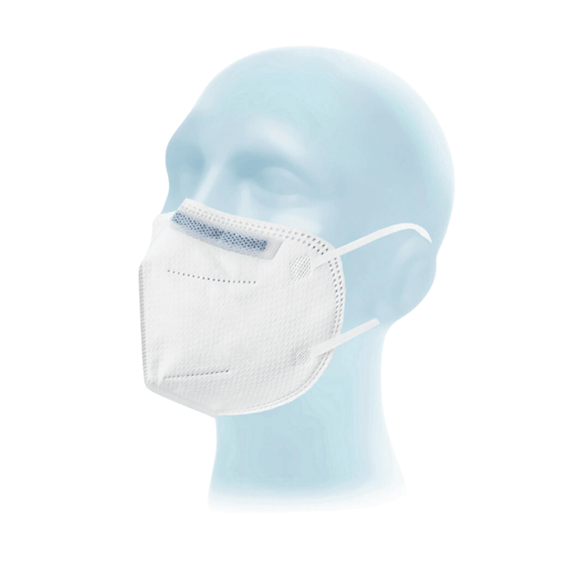Meditrade Respima FFP 2 Faltmaske ohne Ventil Ohrschlaufen | Packung (20 Stück)