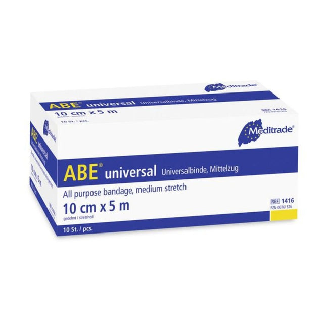 ABE® universal dauerelastische Universalbinde, unsteril | (Packung 10 Stk.)