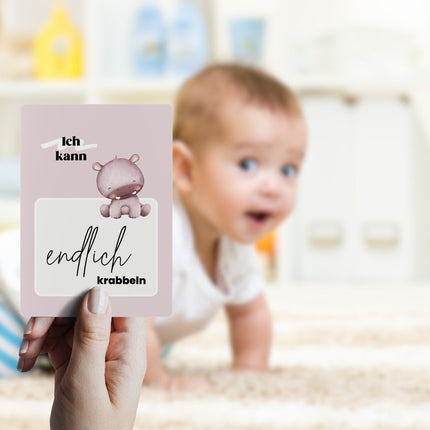 Meilensteinkarten für Babys