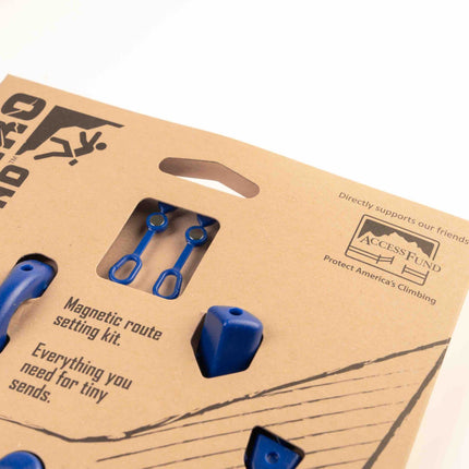 Matador Micro Send (blue)Visualisiere Dein Kletter-Projekt, über Deine Boulder-Fähigkeiten oder verwende die Magnete einfach nur um Dinge an Deinem Kühlschrank
