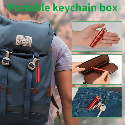 Mobiler Metall Zahnstocherhalter