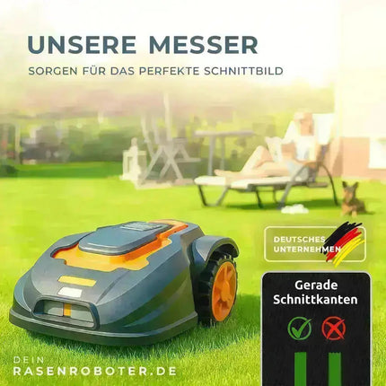 Gardena Ersatzklingen 2-Loch – Edelstahl (30 Stück) für R- & SILENO-Modelle