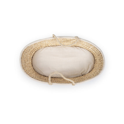 Moseskorb Weidengeflecht inkl. Matratze - bequemes Schlafumfeld für dein Baby