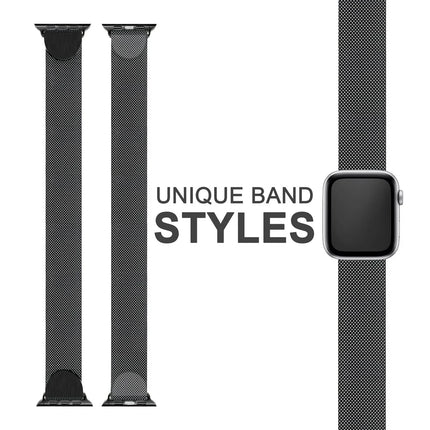Milanaise Metall Armband für Apple Watch SE/8/7/6/5/4/3/2/1, 38/40/41mm