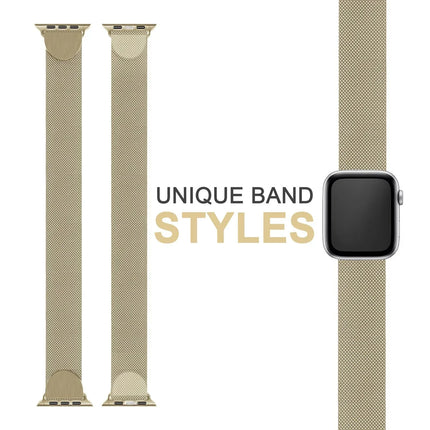Milanaise Metall Armband für Apple Watch SE/8/7/6/5/4/3/2/1, 38/40/41mm