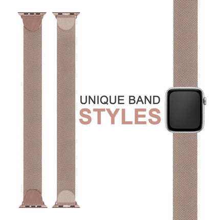 Milanaise Metall Armband für Apple Watch SE/8/7/6/5/4/3/2/1, 38/40/41mm