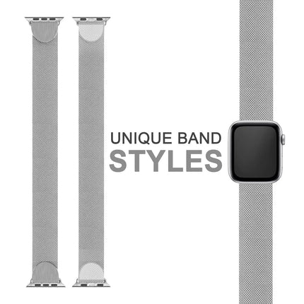 Milanaise Metall Armband für Apple Watch SE/8/7/6/5/4/3/2/1, 38/40/41mm