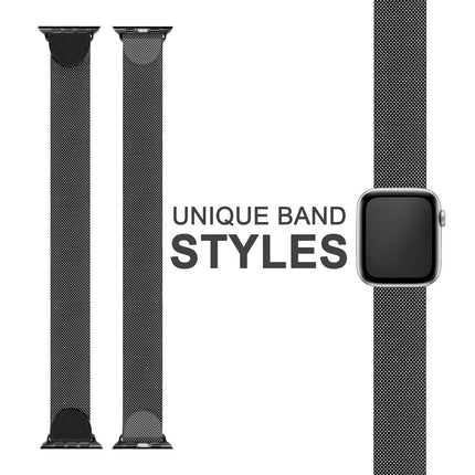 Milanaise Metall Armband für Apple Watch Ultra/Se/8/7/6/5/4/3/2/1, 42/44/45/49mm