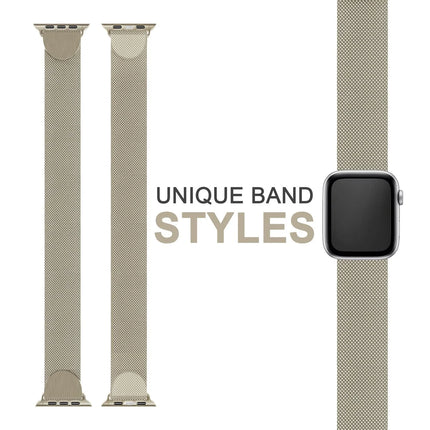 Milanaise Metall Armband für Apple Watch Ultra/Se/8/7/6/5/4/3/2/1, 42/44/45/49mm