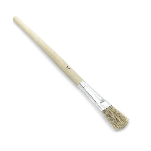 Nölle Profi Brush Emaillelackpinsel helle Chinaborste Zwinge Weißblech
