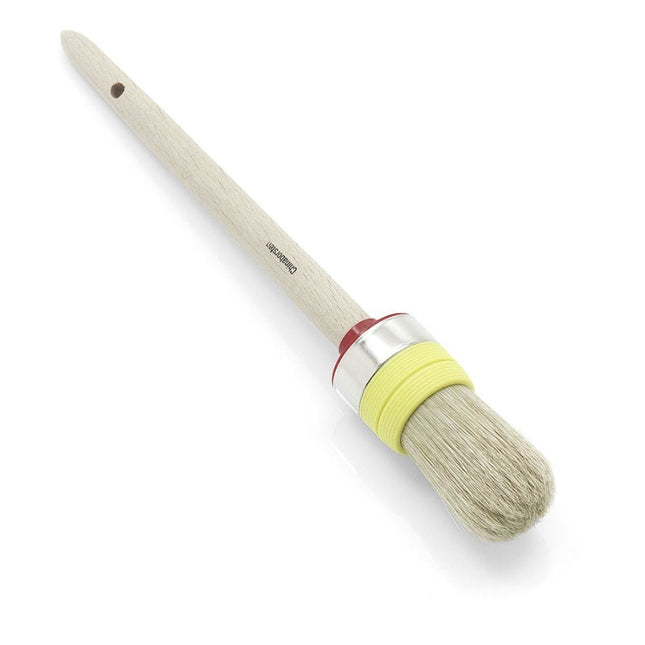 Nölle Profi Brush Handwerker-Ringpinsel hochwertige helle Borstenmischung Kst.-Vorband doppelt